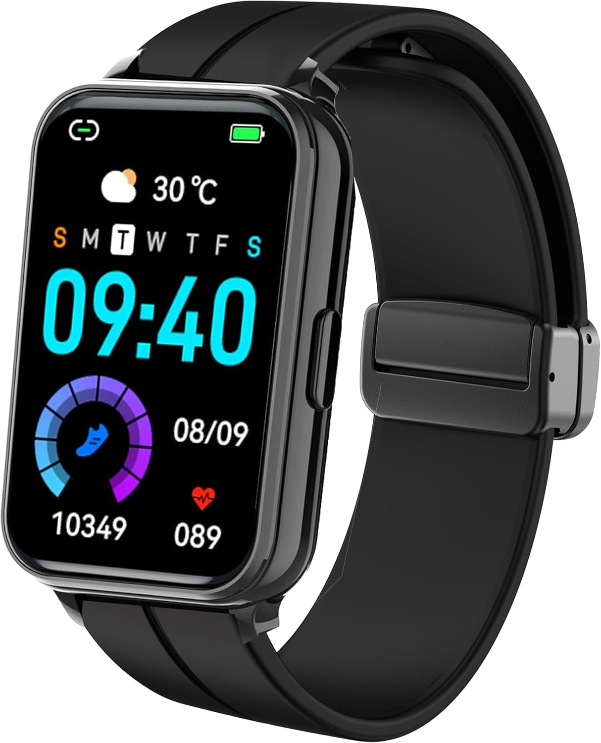 Compatible with Virozis Fitness Tracker Band, Soft Silicone Sport Wristband Replacement Straps Compatible for Virozis P67 .57 Inches Fitness Tracker Smart Watch