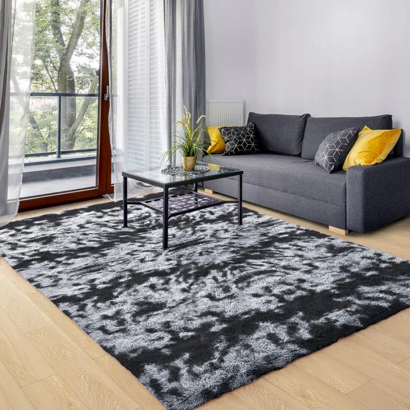 Glenarm Abstract Shag Area Rug