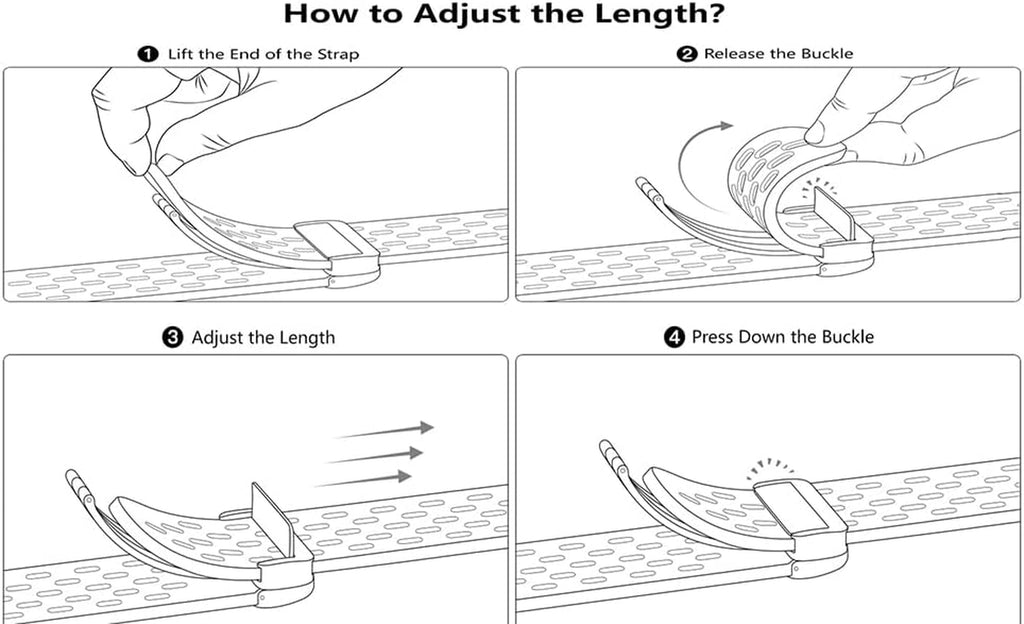 Compatible with Virozis Fitness Tracker Band, Soft Silicone Sport Wristband Replacement Straps Compatible for Virozis P67 .57 Inches Fitness Tracker Smart Watch