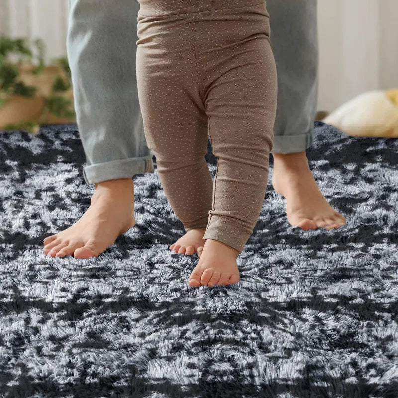 Glenarm Abstract Shag Area Rug